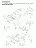 Jonsered LT15 (J8F1542H, 954130036) - Lawn & Garden Tractor (2001-01) Ersatzteile CHASSIS ENCLOSURES