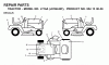 Jonsered LT16A (J816H42F, 954130038) - Lawn & Garden Tractor (2000-03) Ersatzteile DECALS