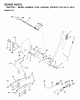 Jonsered LT18A (J18H42A, 954130047) - Lawn & Garden Tractor (2001-01) Ersatzteile MOWER LIFT / DECK LIFT