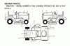 Jonsered LT18A (J18H42B, 954130047) - Lawn & Garden Tractor (2001-01) Ersatzteile DECALS