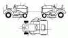 Jonsered LT2113 A (96011031001) - Lawn & Garden Tractor (2013-05) Ersatzteile DECALS