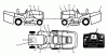 Jonsered LT2114 CA (96061032002) - Lawn & Garden Tractor (2012-08) Ersatzteile DECALS