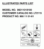 Jonsered LT2115 (96011018100) - Lawn & Garden Tractor (2006-05) Ersatzteile FREQUENTLY USED PARTS