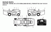 Jonsered LT2115 CMA (96061001001) - Lawn & Garden Tractor (2005-04) Ersatzteile DECALS