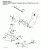 Jonsered LT2122 A (96011001100) - Lawn & Garden Tractor (2005-01) Ersatzteile MOWER LIFT / DECK LIFT