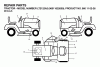 Jonsered LT2122 A2 (96011022600) - Lawn & Garden Tractor (2006-03) Ersatzteile DECALS