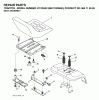 Jonsered LT2122 A2 (96011022600) - Lawn & Garden Tractor (2006-03) Ersatzteile SEAT