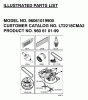 Jonsered LT221 CMA2 - Lawn & Garden Tractor (2007-02) Ersatzteile FREQUENTLY USED PARTS