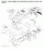 Jonsered LT2216 (96041003104) - Lawn & Garden Tractor (2007-10) Ersatzteile CHASSIS ENCLOSURES