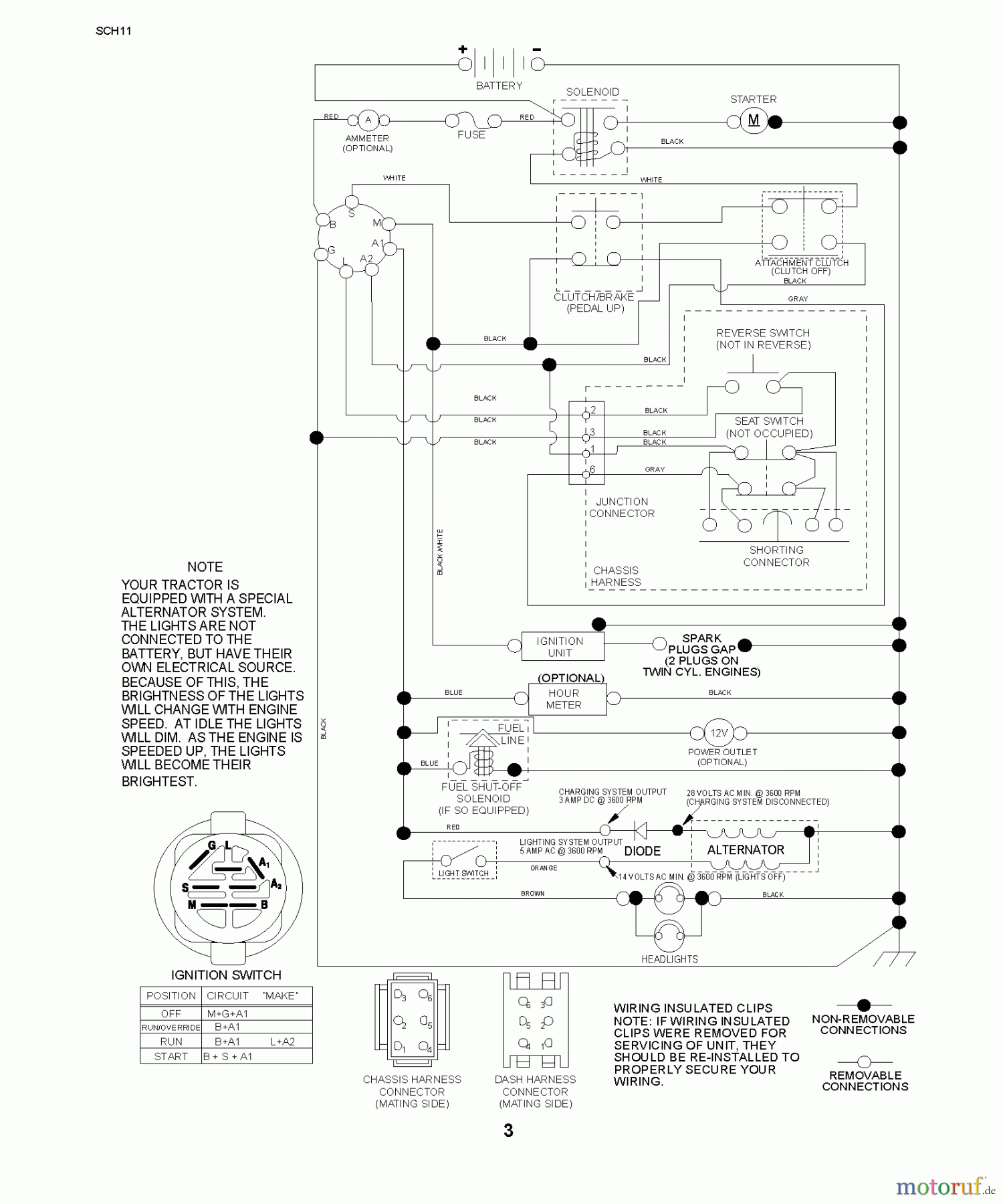  Jonsered Rasen  und Garten Traktoren LT2216 (96041004202) - Jonsered Lawn & Garden Tractor (2007-10) SCHEMATIC