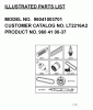 Jonsered LT2216 A2 (96041003701) - Lawn & Garden Tractor (2007-05) Ersatzteile FREQUENTLY USED PARTS