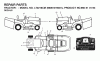 Jonsered LT2216 CM (96061019301) - Lawn & Garden Tractor (2007-04) Ersatzteile DECALS