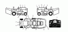 Jonsered LT2216 CM (96061023600) - Lawn & Garden Tractor (2009-01) Ersatzteile DECALS