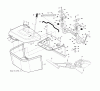 Jonsered LT2216 CMA2 (96061024500) - Lawn & Garden Tractor (2009-01) Ersatzteile BAGGER