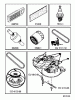 Jonsered LT2216 CMA2 (96061024500) - Lawn & Garden Tractor (2009-01) Ersatzteile FREQUENTLY USED PARTS