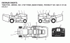 Jonsered LT2217 CMA (96061019602) - Lawn & Garden Tractor (2007-09) Ersatzteile DECALS