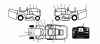 Jonsered LT2217 CMA (96061019603) - Lawn & Garden Tractor (2008-01) Ersatzteile DECALS