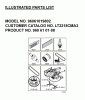 Jonsered LT2218 CMA2 (96061019903) - Lawn & Garden Tractor (2007-10) Ersatzteile FREQUENTLY USED PARTS