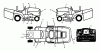 Jonsered LT2218 CMA2 (96061026701) - Lawn & Garden Tractor (2010-08) Ersatzteile DECALS