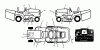 Jonsered LT2218 CMA2 (96061032300) - Lawn & Garden Tractor (2010-11) Ersatzteile DECALS
