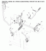 Jonsered LT2226 A2 (96041007000) - Lawn & Garden Tractor (2008-02) Ersatzteile MOWER LIFT / DECK LIFT