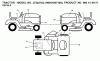 Jonsered LT2227 A2 (96041007100) - Lawn & Garden Tractor (2008-02) Ersatzteile DECALS