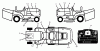 Jonsered LT2316 CM (96051000400) - Lawn & Garden Tractor (2010-12) Ersatzteile DECALS