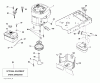 Jonsered LT2316 CM (96051002002) - Lawn & Garden Tractor (2012-08) Listas de piezas de repuesto y dibujos ENGINE