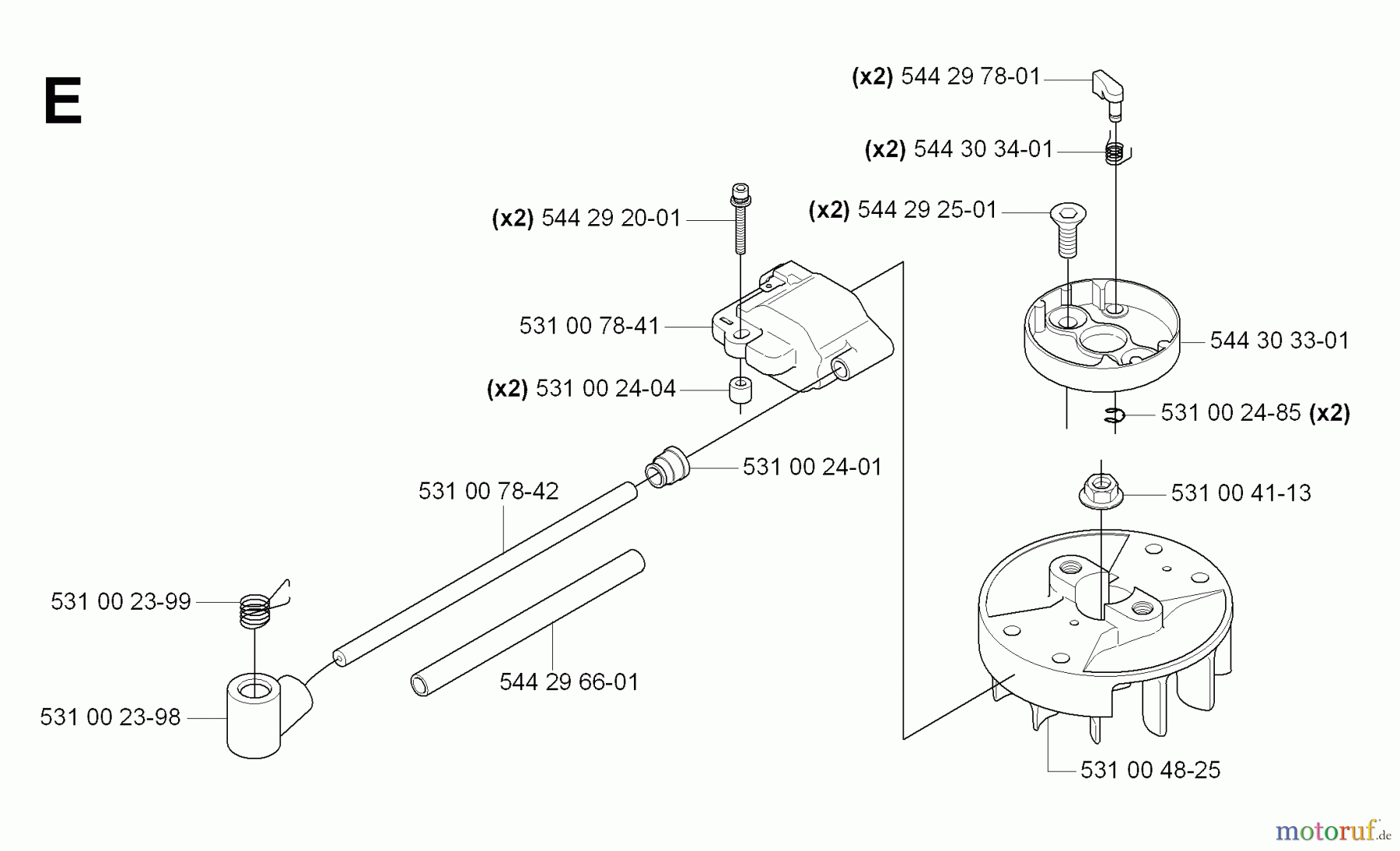  Jonsered Heckenscheren HT2124 (HT2124T) - Jonsered Hedge Trimmer (2007-01) IGNITION SYSTEM