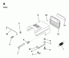 Jonsered LR11 (954130002) - 36" Lawn & Garden Tractor (1997-04) Ersatzteile HOOD
