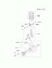 Kawasaki Motoren FE120D-AS03 - Kawasaki FE120D 4-Stroke Engine Ersatzteile PISTON/CRANKSHAFT