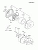Kawasaki Motoren FA210D-AS24 - Kawasaki FA210D 4-Stroke Engine Ersatzteile AIR-FILTER/MUFFLER