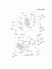 Kawasaki Motoren FE120G-DS00 - Kawasaki FE120G 4-Stroke Engine Ersatzteile AIR-FILTER/MUFFLER