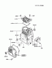 Kawasaki Motoren FA076D-BS09 - Kawasaki FA076D 4-Stroke Engine Ersatzteile CYLINDER/CRANKCASE