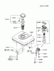 Kawasaki Motoren FA076D-BS09 - Kawasaki FA076D 4-Stroke Engine Ersatzteile FUEL-TANK/FUEL-VALVE
