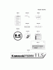 Kawasaki Motoren FE350D-ES12 - Kawasaki FE350D 4-Stroke Engine Ersatzteile LABEL