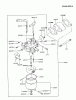 Kawasaki Motoren FG300D-CS11 - Kawasaki FG300D 4-Stroke Engine Ersatzteile CARBURETOR