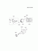 Kawasaki Motoren FJ100D-DS00 - Kawasaki FJ100D 4-Stroke Engine Ersatzteile PISTON/CRANKSHAFT