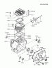 Kawasaki Motoren FZ340D-GS00 - Kawasaki FZ340D 4-Stroke Engine Ersatzteile CYLINDER/CRANKCASE