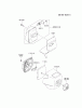 Kawasaki Geräte KEL27B-A6 (KEL27B) - Kawasaki Edger Ersatzteile AIR-FILTER/MUFFLER