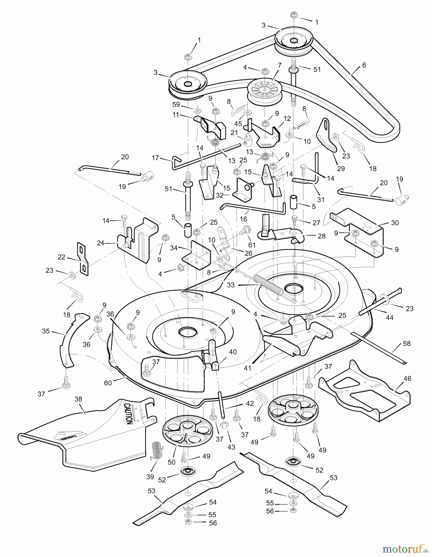  Murray Rasen- und Gartentraktoren 38713x71A - B&S/Murray 38