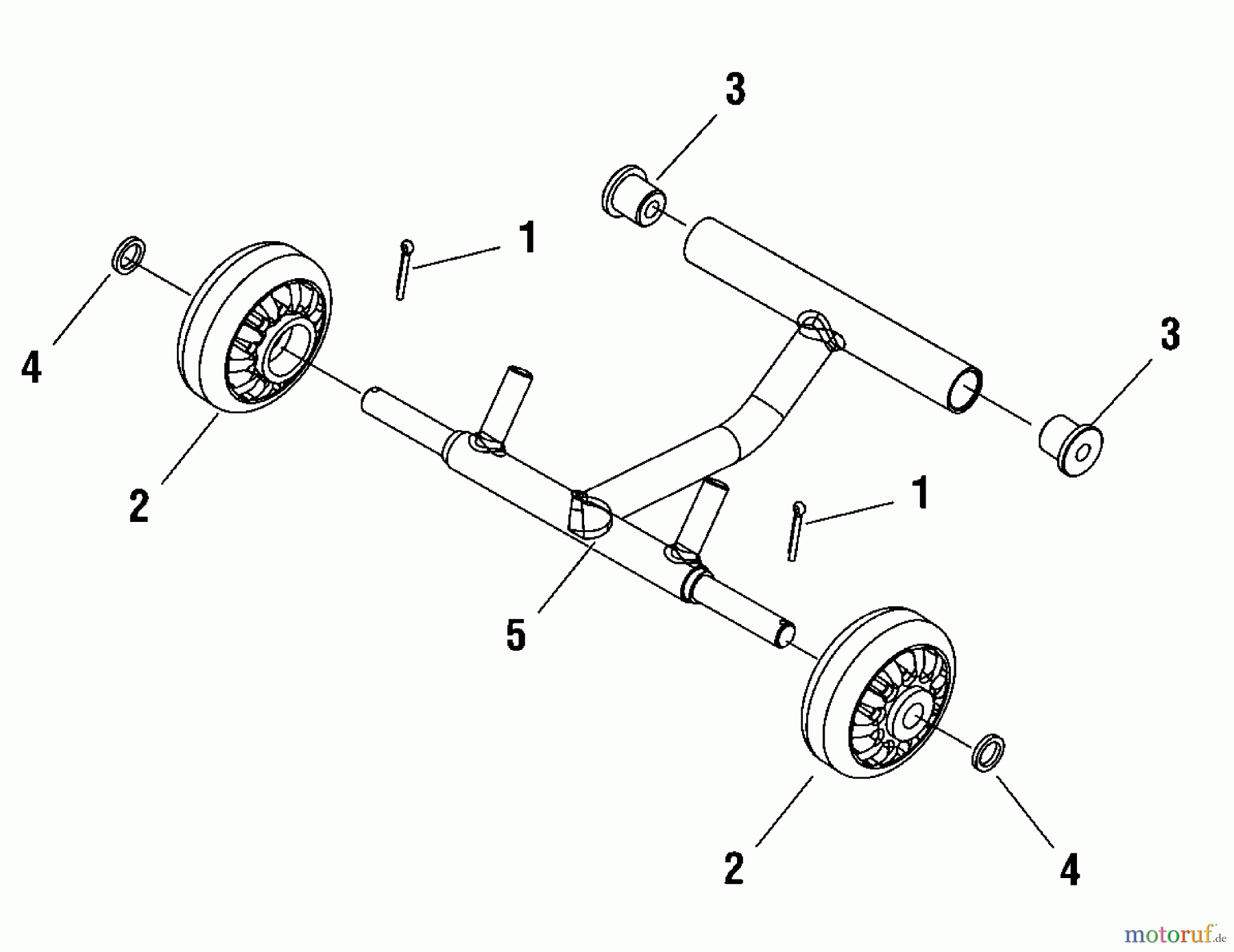 Murray Sonstiges EX150WT-C (866053) - Briggs & Stratton Compactor Road Wheels Group (80003760)