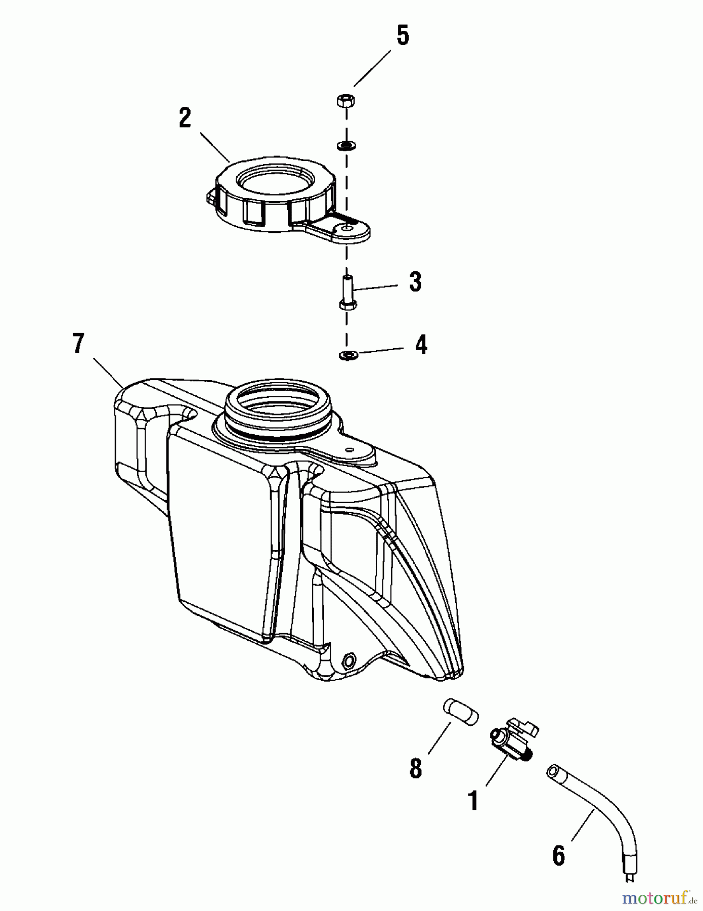 Murray Sonstiges EX150WT-C (866053) - Briggs & Stratton Compactor Water Tank Group (80003763)
