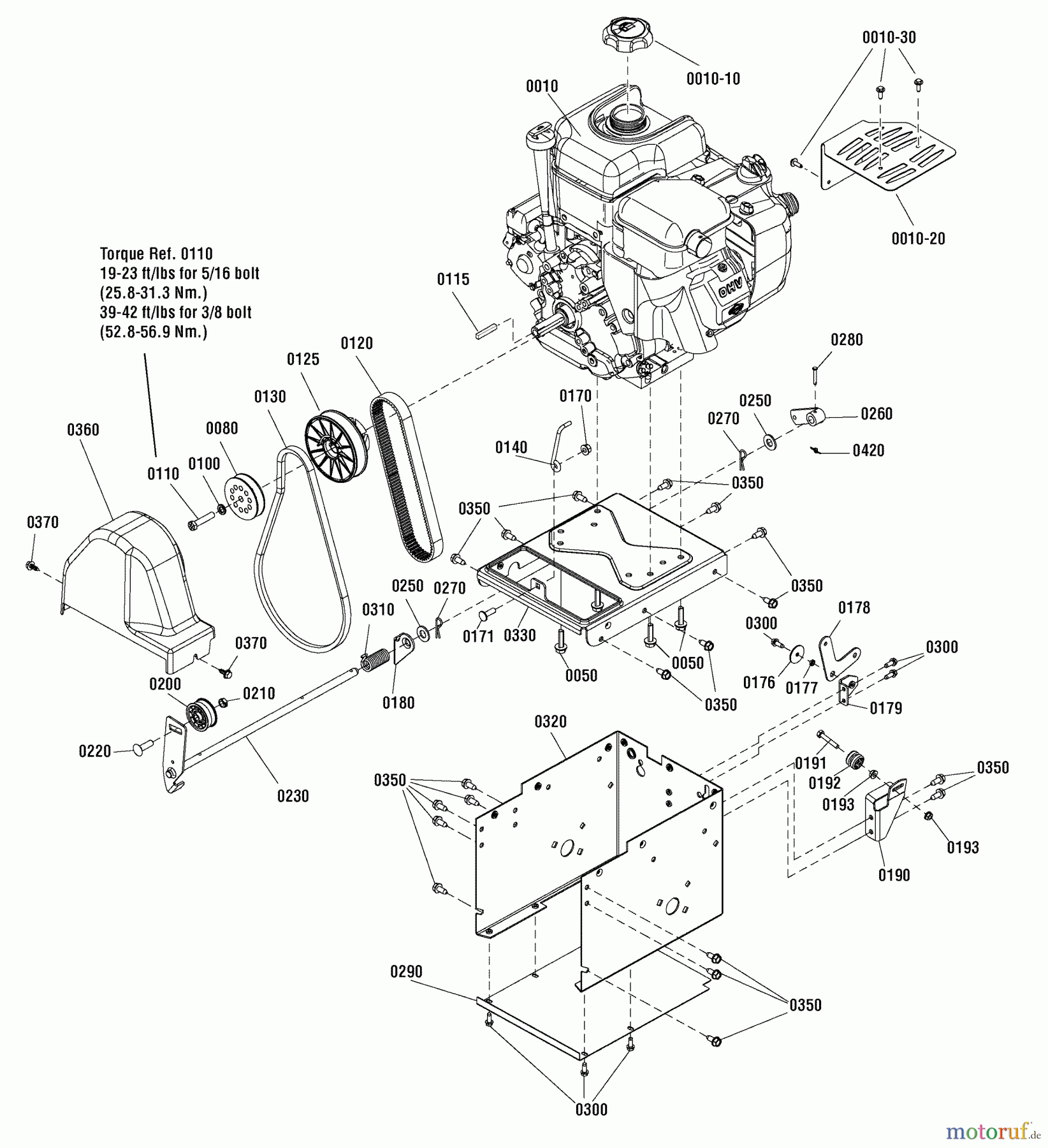 Murray Schneefräsen 16533ES (1696031) - Murray 33