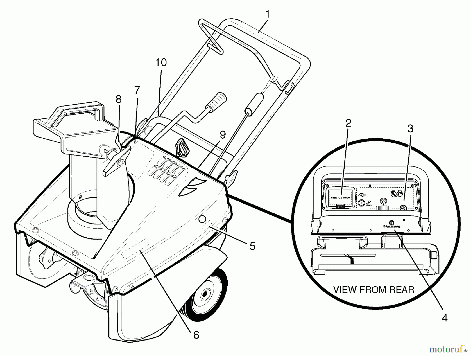 Murray Schneefräsen 1695538 (525/21) - Murray 21