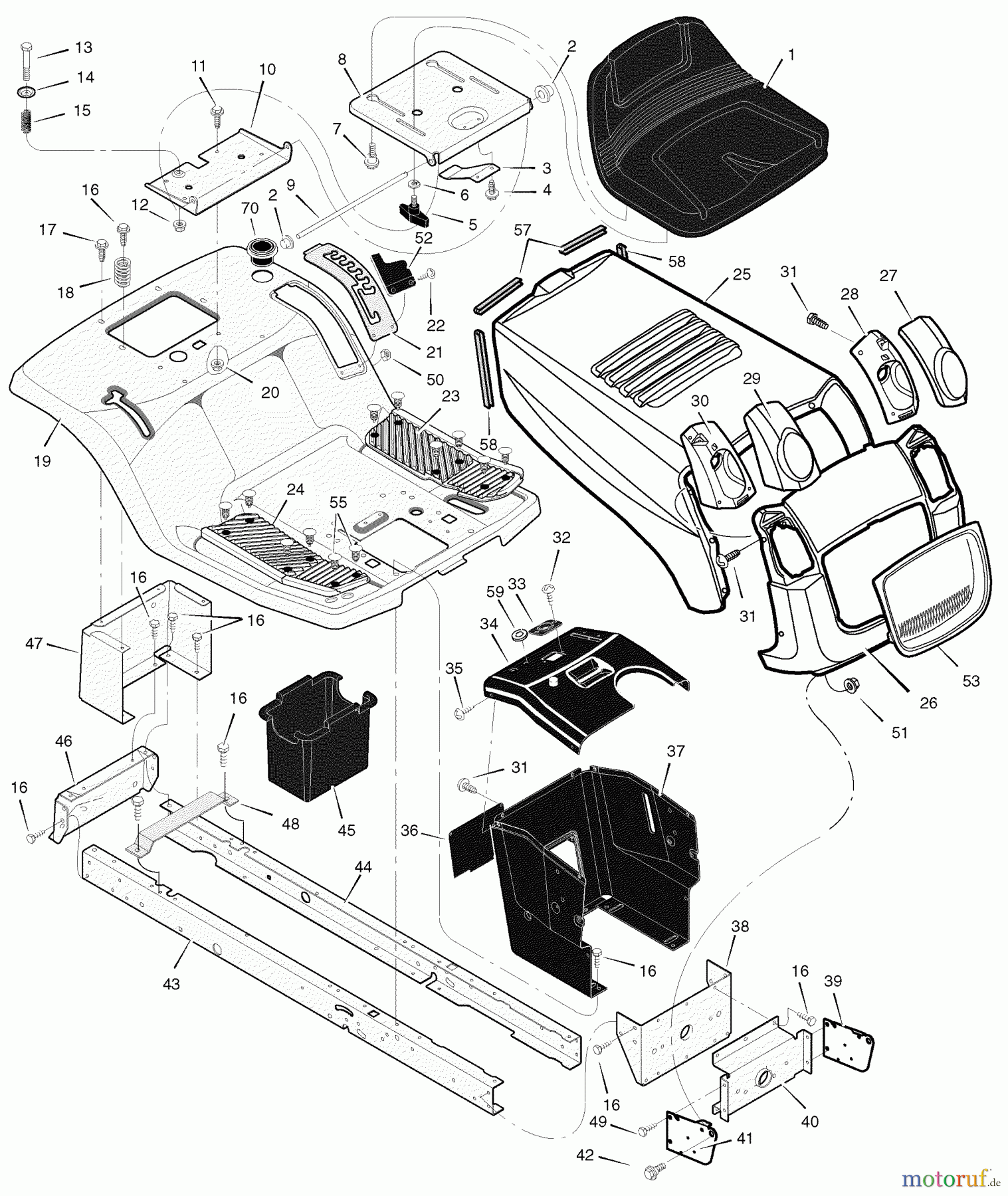 Murray Rasen- und Gartentraktoren 405000x8D - Scotts 40