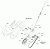 Murray C950-52060-2 (1696315-00) - Craftsman 22" Single Stage Snowthrower (2012) Ersatzteile Auger Drive Group (2988894)