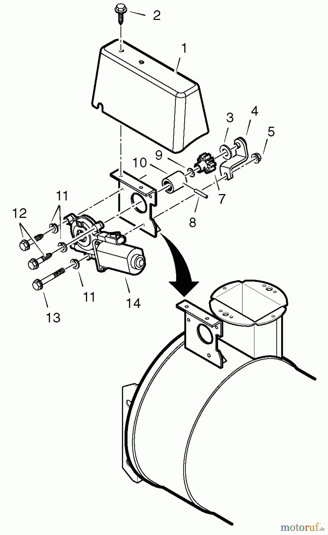  Murray Schneefräsen 536.889252 - Craftsman 33