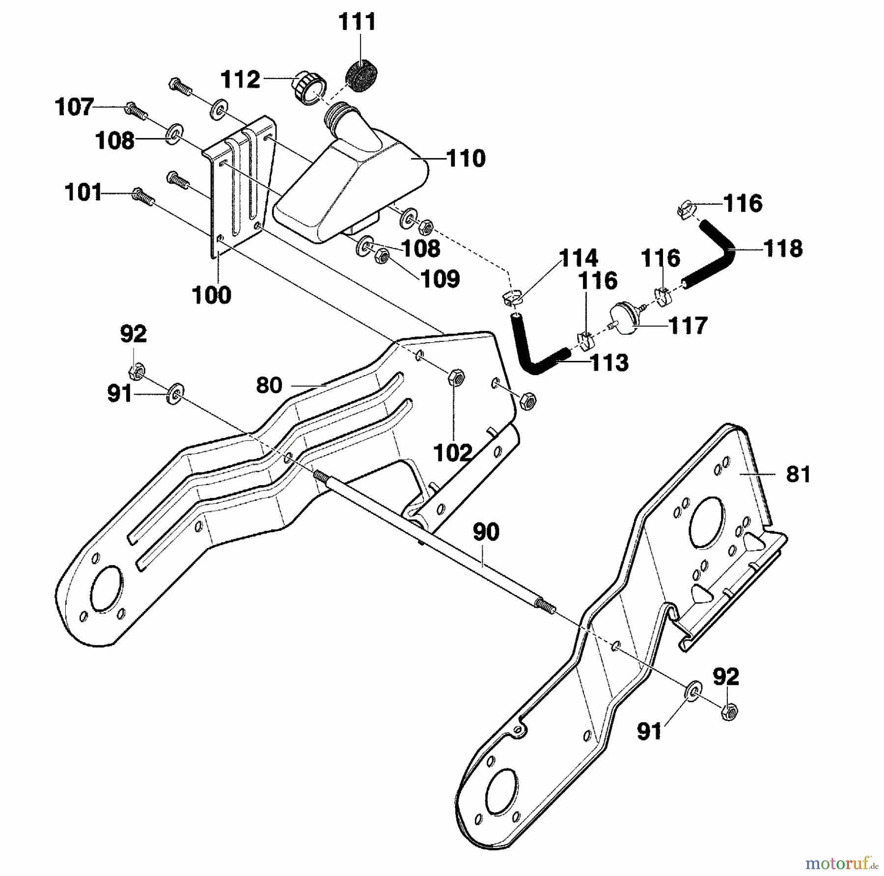  Murray Schneefräsen 621450x79E - B&S/Murray 21
