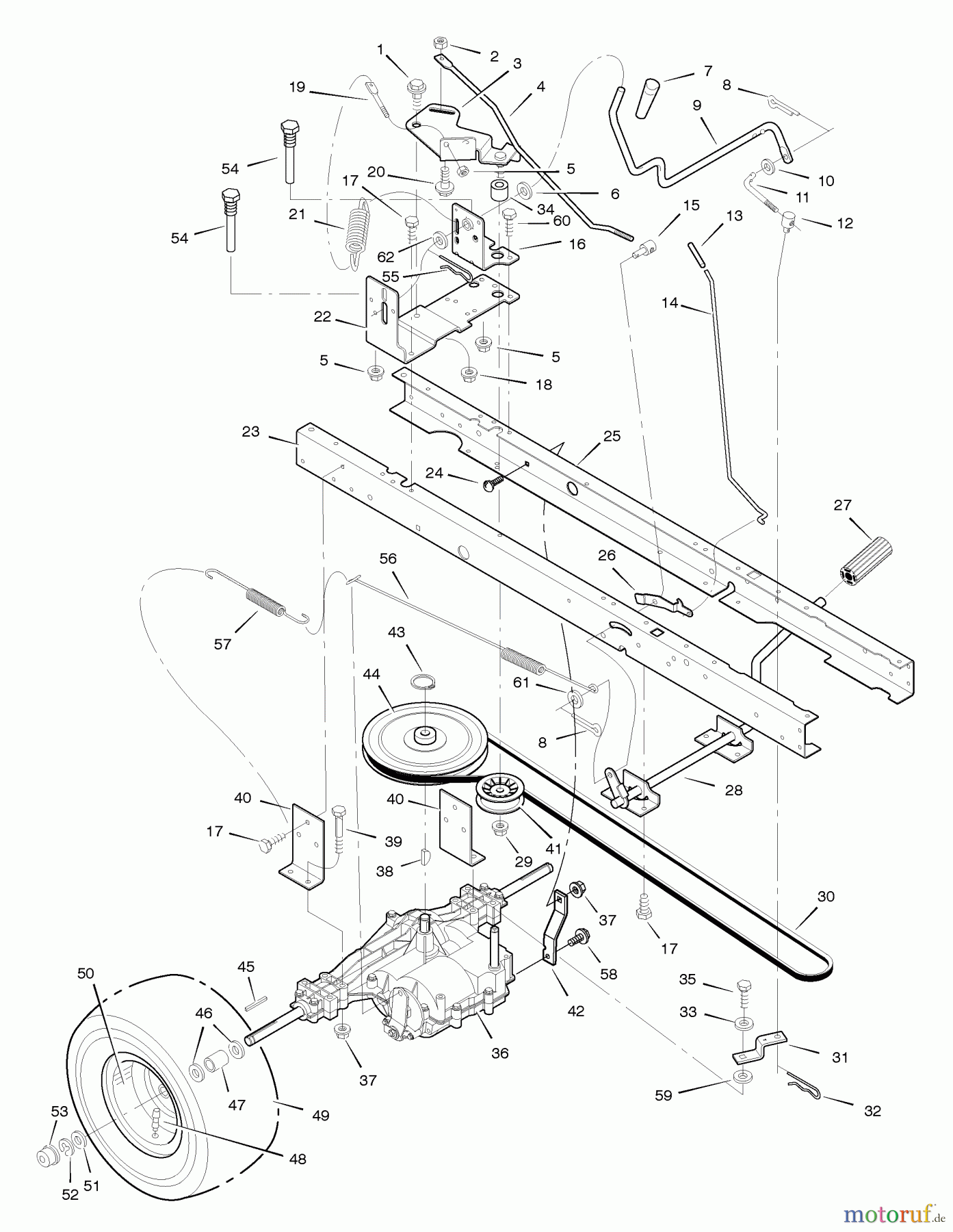  Murray Rasen- und Gartentraktoren 405011x92A - B&S/Murray 40